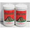Image 1 : 2X – 2 -LBS BOTTLES OF INDIAN HEALING CLAY –