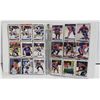 Image 1 : BINDER OF 100+ VINTAGE OILERS CARDS