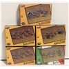 Image 1 : TOTAL 5 BOXES 1/72 SCALE WII INFANTRY