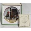 Image 1 : VINTAGE RCMP MUSICAL RIDE PLATE W. AUTHENTICATION