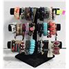 Image 1 : BLACK VELVET STAND OF BRACELETS