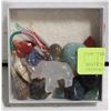Image 1 : BOX OF ASSORTED GEMSTONES & CRYSTALS
