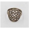 Image 1 : CELTIC KNOT SILVER RING SIZE 3.5