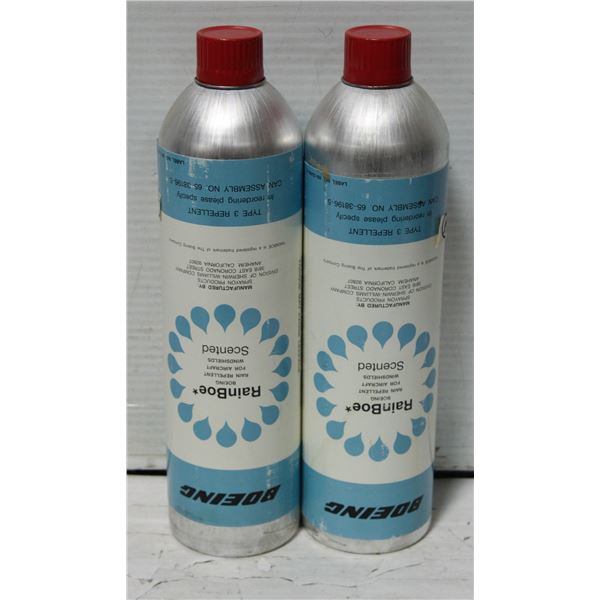 RAINBOW* RAIN REPELLENT FOR AIRCRAFT WINDSHIELDS