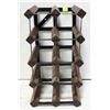 Image 1 : TABLE TOP 10 BOTTLE WINE RACK