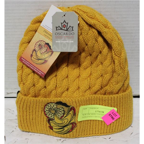 NEW OSCARDO TOUQUE BY INDIGENOUS ARTIST MAXINE