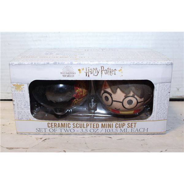 NEW SEALED HARRY POTTER CERAMIC SCULPTED