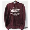 Image 1 : MENS M VANS OFF THE WALL HOODIE MAROON