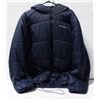 Image 1 : COLUMBIA MENS LARGE BLUE PUFFER JACKET
