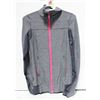 Image 1 : LADIES M LULU LEMON GREY/PINK ZIPPER JACKET