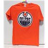 Image 1 : LADIES ORANGE OILERS SHIRT SMALL