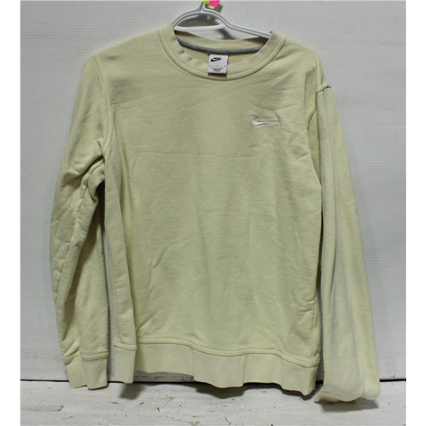 MENS NIKE SWEATSHIRT LARGE YELLOW