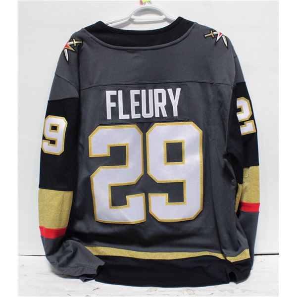 MENS L "FLUERY" VEGAS GOLDEN KNIGHTS JERSEY