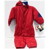 Image 1 : NEW KIDS CHERRY TREE NAVY & RED SNOWSUIT SIZE 5/6