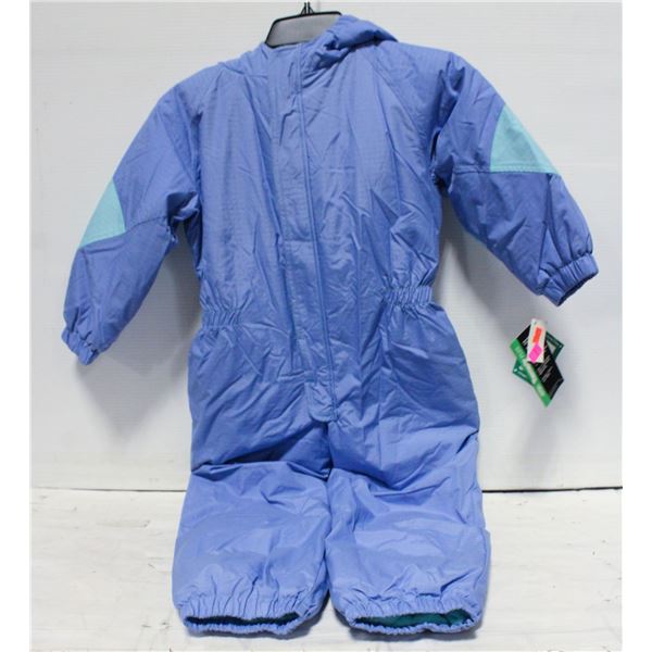 NEW CHERRY TREE PERIWINKLE/AQUA SNOWSUIT SIZE 5/6