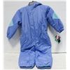 Image 1 : NEW CHERRY TREE PERIWINKLE/AQUA SNOWSUIT SIZE 5/6