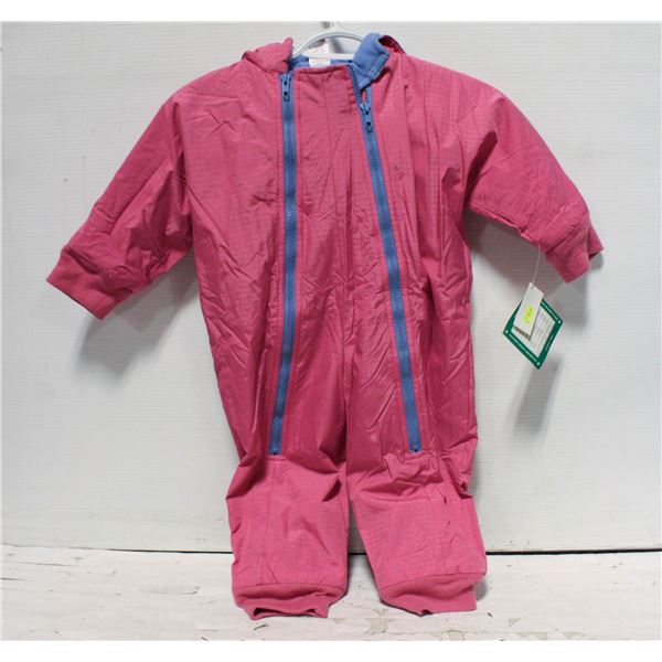 NEW KIDS CHERRY TREE ROSE SNOWSUIT SIZE 2T
