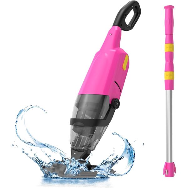 NEW RECHARGEABLE HANDHELD POOL CLEANER