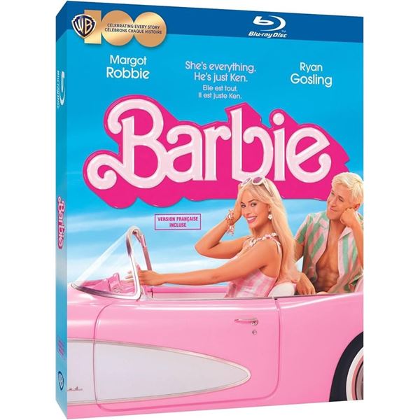 BRAND NEW BLU RAY - BARBIE WITH RYAN GOSLING AND