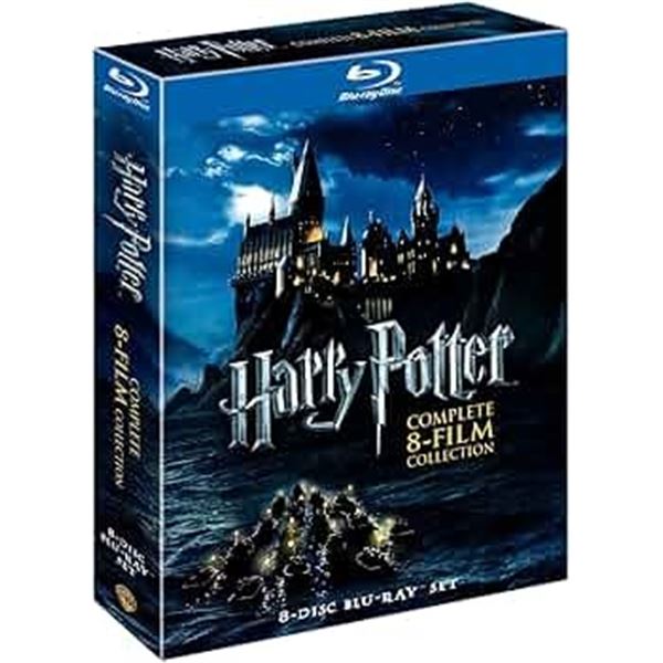 BRAND NEW BLU RAY 8 MOVIE HARRY POTTER COMPLETE