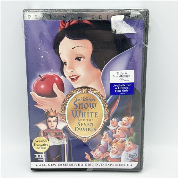 BRAND NEW DVD SNOW WHITE & THE SEVEN DWARFS