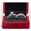 Image 2 : #1444-2 PIECE WEDDING SET WITH 0.80 CT