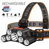Image 2 : 7 LED RECHARGEABLE HEADLAMP: 4 MODES, WATERPROOF