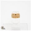 Image 1 : BAILIFF SEIZED: ESTATE 14K GOLD RING SIZE 5.5