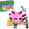 Image 1 : BRAND NEW LEGO MINECRAFT THE AXOLOTL HOUSE