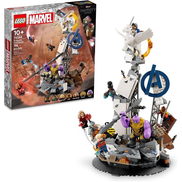 NEW WITH BOX LEGO MARVEL ENDGAME FINAL BATTLE