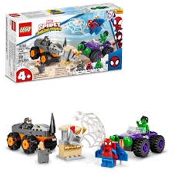 NEW WITH BOX LEGO MARVEL HULK VS RHINO TRUCK