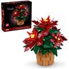 Image 1 : NEW REPACKED LEGO ICONS POINSETTIA BUILDING SET