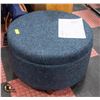 Image 2 : NEW HOMEPOP K8564 ROUND STORAGE OTTOMAN