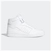 Image 1 : NEW ADIDAS MEN'S FORUM MID SNEAKER WHITE SZ 19