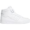 Image 2 : NEW ADIDAS MEN'S FORUM MID SNEAKER WHITE SZ 19