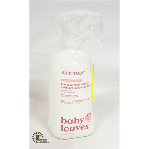 NEW 800ML BOTTLE  ATTITUDE UNSCENTED TOYS &