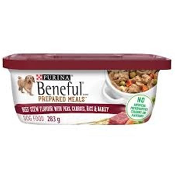 NEW 8 X 283G PURINA BENEFUL WET DOG FOOD