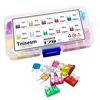 Image 1 : NEW TNISESM 120 PIECES CAR BLADE FUSES ASSORTMENT