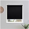 Image 1 : NEW SUNOFF 30" X 3" HIGH BLACK ROLLER BLIND