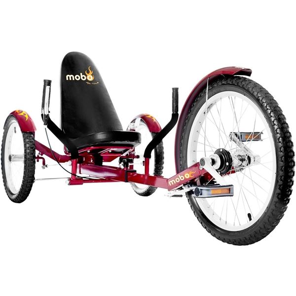NEW MOBO TRITON THREE WHEELED CRUISER RED