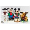 Image 1 : DISNEY MICKEY MOUSE & ASSORTED ANIMATED CHRISTMAS
