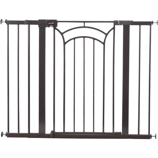 NEW SAFETY 1ST EASY INSTALL DECOR TALL & WIDE GATE
