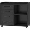 Image 1 : NEW ROLANSTAR FILE CABINET BLACK