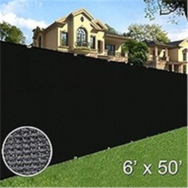 NEW PRIVACY SCREEN FENCE 6 X 50 FEET FOR BACKYARDS