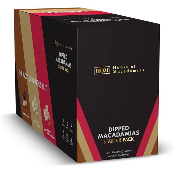 NEW 480G HOUSE OF MACADAMIAS NUTS STARTER PACK