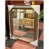 Image 1 : BAILIFF SEIZURE- NEW 28" X 34" FRAMED WALL MIRROR