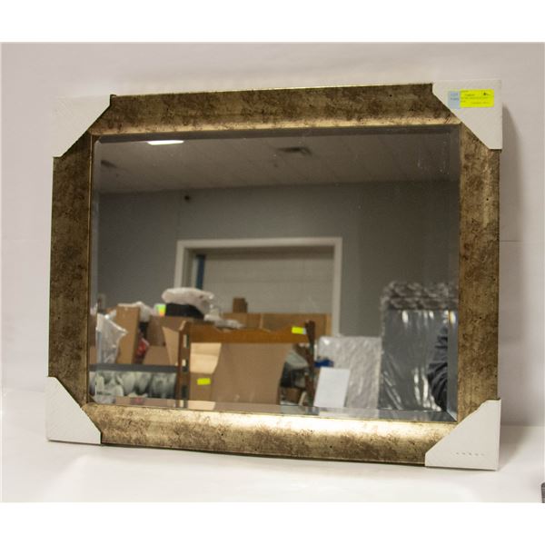 BAILIFF SEIZURE- NEW ELEGANT WALL MIRROR 28" X 22"