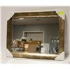 Image 1 : BAILIFF SEIZURE- NEW ELEGANT WALL MIRROR 28" X 22"