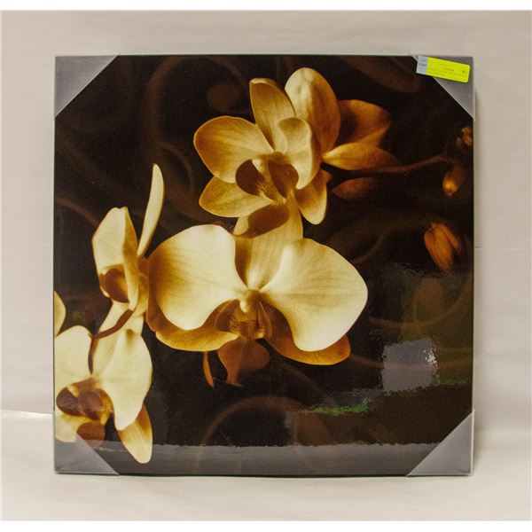 BAILIFF SEIZURE-ORCHID PICTURE WALL HANGING