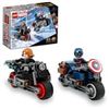 Image 1 : NEW LEGO MARVEL BLACK WIDOW & CAPTAIN AMERICA BIKE